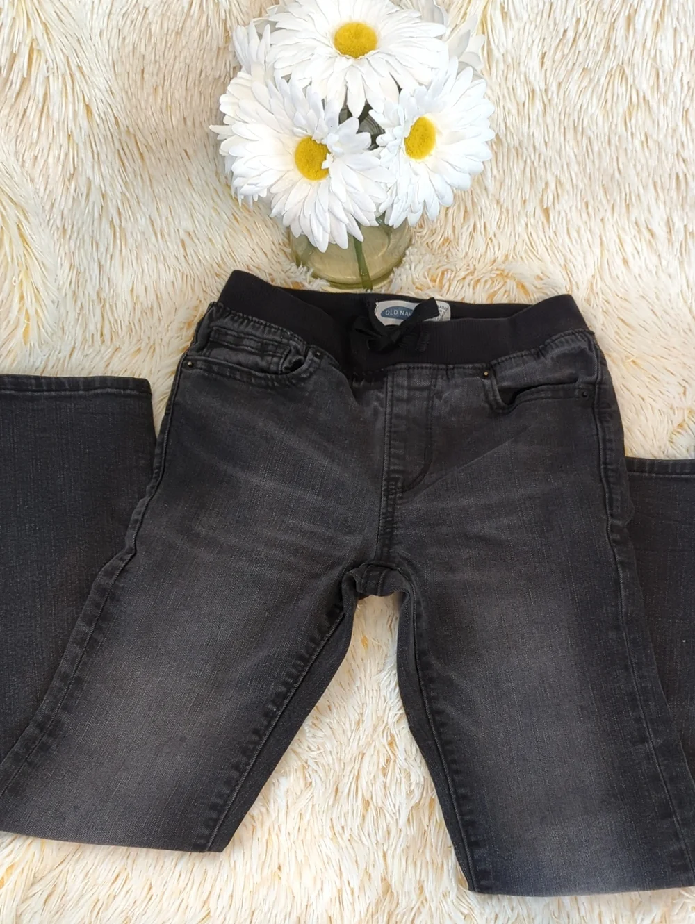 ❣️👖2 Old Navy Tapered Slim Jeans In Black And Light Black 👖❣️